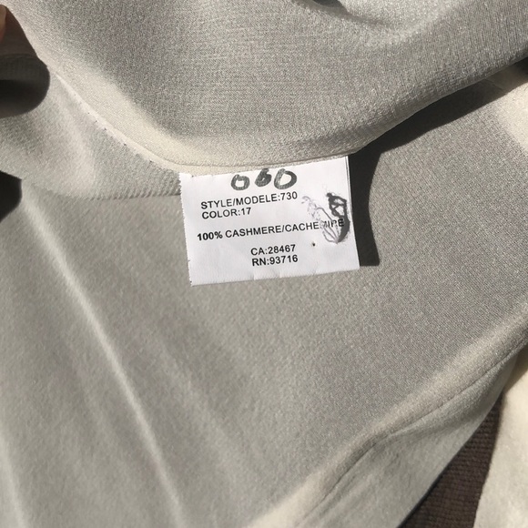 Marisa Minicucci Brown Cashmere And Silk Cardigan - Picture 6 of 6